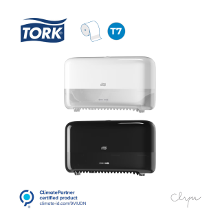Tork OptiServe® Spender für 2 Rollen T7 Hülsenloses Papier