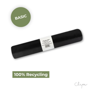 120 L Müllsack I 35 my l BASIC I schwarz I 250 Stück