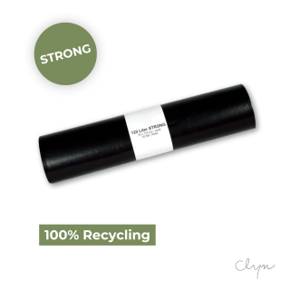120 L Müllsack | 50 mµ | STRONG | schwarz | 250 Stück