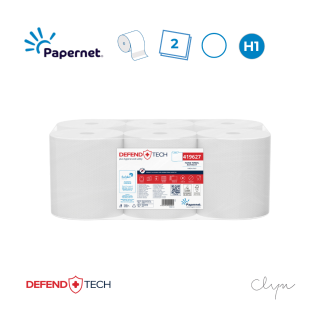 Rollenhandtuch Autocut Handtuchpapier | 6 Rollen | 419627