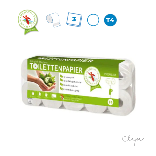 WC-Papier Hochweiß | 72 Rollen | Superweich | 3lg. | 421570