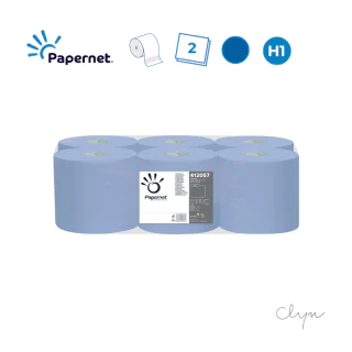 Rollenhandtuch Autocut Handtuchpapier | 6 Rollen | 412057